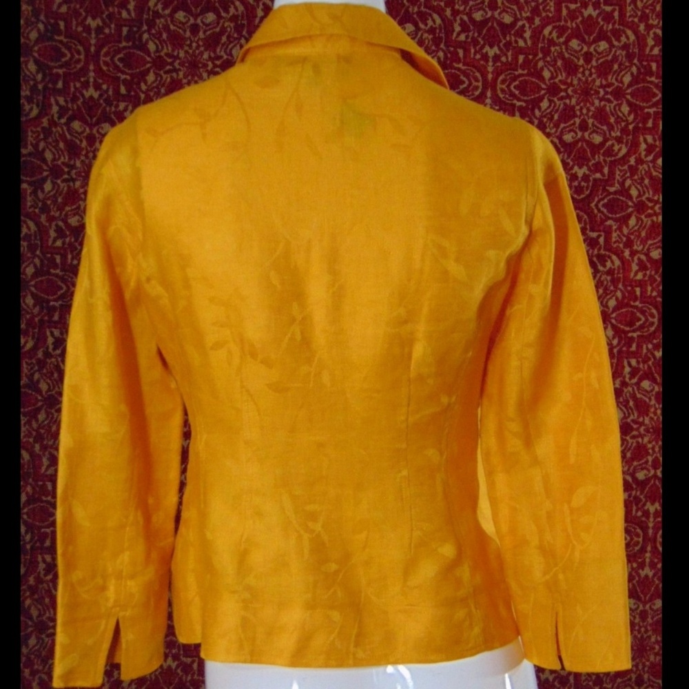 JONES NEW YORK PETITE Orange jacket 2P 💥 - Picture 5 of 8